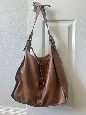 Hobo Brown Leather Bag